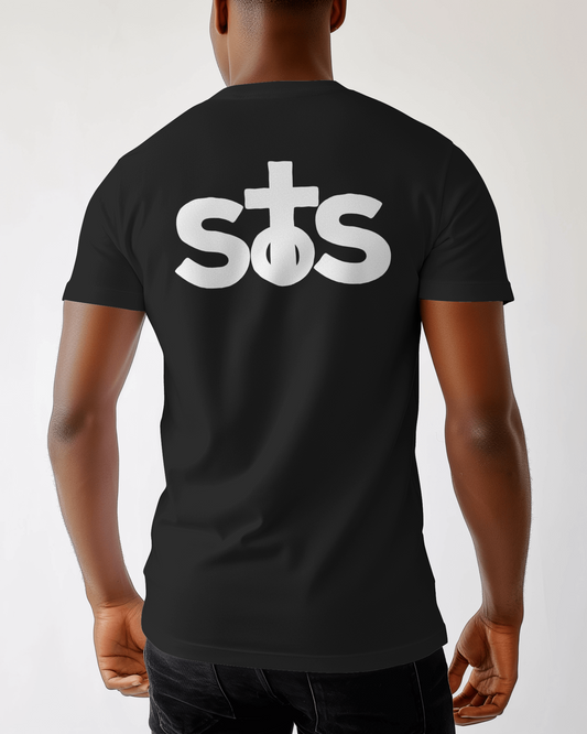 SOS Back Piece Tee (Black)